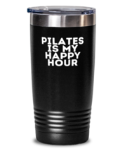 20 oz Tumbler Stainless Steel Insulated  Funny Pilates is my happy hour  - £23.68 GBP