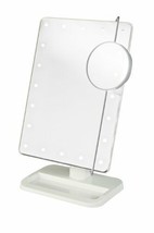 Jerdon JS811W 8-Inch by 11-Inch Rectangular LED Lighted Vanity Mirror wi... - £55.30 GBP