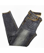 Bebe Blue Heartbreaker Skinny Denim Stretch Mid Rise Jeans Women&#39;s Pants... - £10.27 GBP