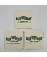 Beef &#39;O&#39; Brady&#39;s Family Sports Pub Beer Coaster Lot of 3 - £13.38 GBP