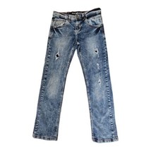 XRay Jeans Boy&#39;s Distressed Straight Leg Size 14 Skinny Jeans - £11.58 GBP