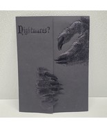 Ennis Admore Nightmares Embossed Black Claws Halloween Folder  - $40.59 CAD