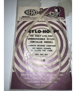 Hero Vintage Nylon Hoop Circular Needle - $285.54 MXN