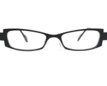 Iyoko-Inyake Gafas Monturas IY573 Col.143 Negro Blanco Ojo de Gato 48-18... - $93.14