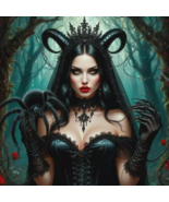 Black Widow Seductress Spirit Companion, Power, Confidence Spirit Binding - $59.99