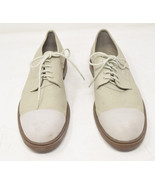 Calvin Klein Mens Anderson Oxford Fabric Lace Up Gray 9M - £31.13 GBP
