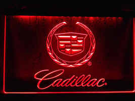 Cadillac Prestige Cars Premium LED Neon Sign Light Plate Flag Man Cave  - £20.77 GBP+