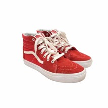 Vans Off The Wall Old Skool Red High Tops Skateboarding Sneakers | Kid's Size 5 - $28.42