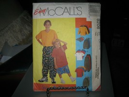 McCall&#39;s 9206 Boy&#39;s Shirt, T-Shirt, Pants or Shorts &amp; Hat Pattern - Size 7 - £4.13 GBP