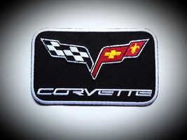 CORVETTE CHEVROLET STINGRAY CLASSIC CAR EMBROIDERED PATCH  - £3.91 GBP