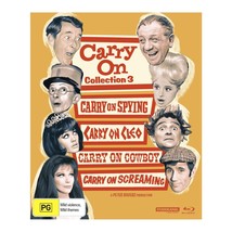 Carry on Collection 3 Blu-ray | Carry on Spying / Cleo / Cowboy / Screaming! - $48.27