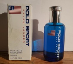 POLO SPORT Ralph Lauren 2.5 oz 75 ml EDT Cologne Spray for Men New in Box - £30.85 GBP