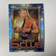 2021 Topps Chrome WWE 5 Timers Club #5T-7 Kevin Nash - $4.76