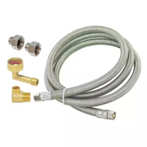 Everbilt 5 ft. 3/8&quot; x 3/8&quot; Universal Stainless Steel Dishwasher Connector 98289 - £10.99 GBP