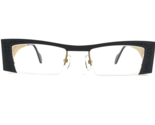 Iyoko-Inyake Glasses Frame IY 579 Col.167 Black Yellow Cat Eye 49-20-140... - $93.70