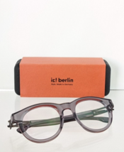 Brand New Authentic ic! Berlin Eyeglasses Model GLEN Grey 49mm - $197.99