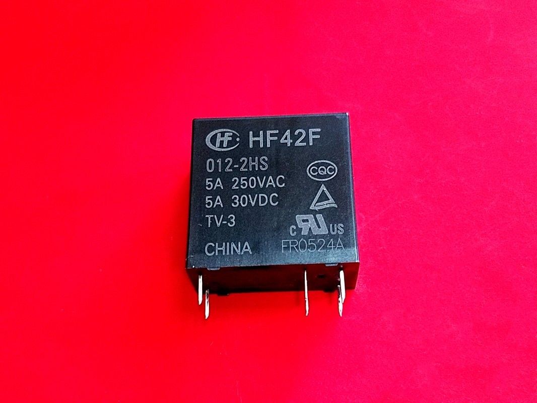 JZC-42F, 012-2HS, 12VDC Relay, HONGFA Brand New!!