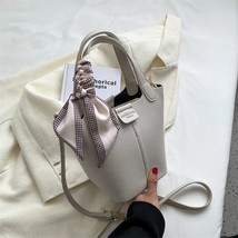Fashion Bow Shoulder Bag High Quality Soft Leather Large Capacity Crossbody BagW - £31.19 GBP