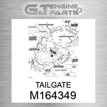 M164349 Tailgate Fits John Deere (New Oem) - £69.26 GBP