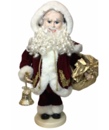 RARE Vintage Santa&#39;s Best Ceramic Santa Claus Animated Motionette Red Go... - $299.00