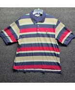 Fairway Club Multicolor Men&#39;s Sz XL Striped Golf Polo Shirt - £19.03 GBP