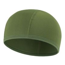 Sweat Wicking Cooling flag Dome Skull Cap Helmet Liner Sport Beanie Hat Green - £9.62 GBP
