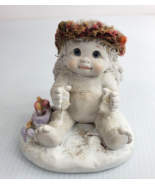 Dreamsicles figurine angel cherub From the Heart signed Kristin 1999 pai... - £4.68 GBP