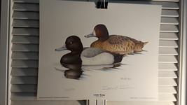  Lesser Scaup , Limited Edition Art Print , 422/780, Robert O. Richert - £119.90 GBP