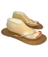 Amazon Essentials Size 12 Brown PeachWomen’s Flat Thong Flip Flop Slide ... - $21.94