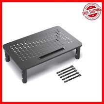 Sleek Anti-Tip Computer Stand Riser - Perfect for iMac, Laptop, and Desktop - $334.79 MXN