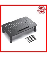 Sleek Anti-Tip Computer Stand Riser - Perfect for iMac, Laptop, and Desktop - $334.36 MXN