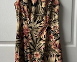 Dressbarn Sleeveless Sheath Dress Womens Size 6 Tropical Print Knee Length - £13.32 GBP