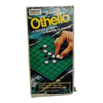 Vintage 1977 Gabriel Pocket Othello Travel Strategy Board Game - £10.24 GBP