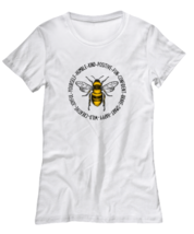 Inspirational TShirt Bee Something White-W-Tee  - £18.34 GBP