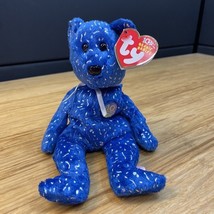 Ty Beanie Babies Decade the Bear Plush 2002 10th Anniversary KG JD - $14.85