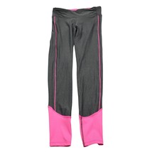 Champion Pants Womens PS Gray Pink Petite Leggings Elastic Waist Pull On - £20.04 GBP