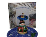 Design Inspirations Christmas Dream Snowman Chip &amp; Dip Serving Platter T... - $14.55
