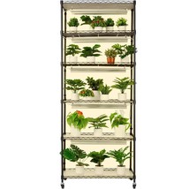 VEVOR Plant Stand with Grow Lights 6 Tiers 120W 70.9&quot; Tall Plant Grow Shelf - £209.99 GBP