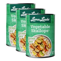 Loma Linda - Vegetable Skallops (15 oz.) - (3 Pack) - Vegetarian - $28.95