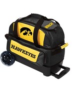 KR NCAA 2 Ball Double Roller Iowa Hawkeyes Bowling Bag - $139.95