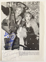 Shelly Winters and Ann Blyth signed photo - £117.71 GBP