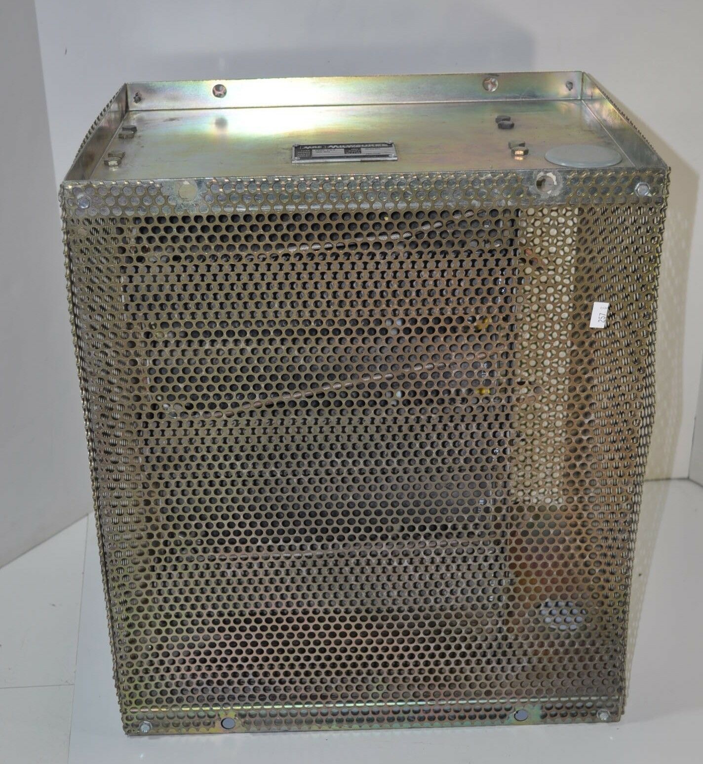 P&amp;H Mining Shovel Resistor Assembly in Enclosure - Milwaukee Resistors 8... - $656.70