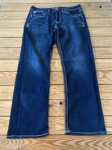 Salvage supply Co Men’s Anarchy Straight Relaxed Fit Jeans Size 32x29 Bl... - $34.65