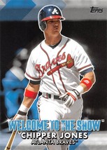 2022 Topps Welcome To The Show #WTTS14 Chipper Jones Atlanta Braves ⚾ - £0.70 GBP