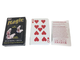 Magic Svengali Card Deck Fantasma Toys Over 20 Tricks 2006 COMPLETE - £5.19 GBP