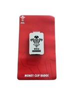 WRU WELSH RUGBY UNION MONEY CLIP.  WALES - $13.06