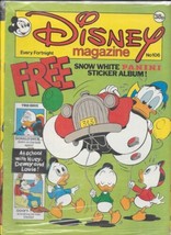 Disney Magazine #106 UK London Editions 1988 with Panini Album NEW VFN/NEAR MINT - £15.14 GBP