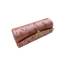 Flower Jacquard Lipstick Case Single Jewellery Box Lip Gloss Storage Case Cosmet - £44.31 GBP