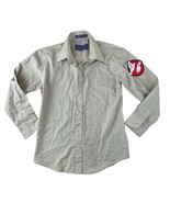 Ghost Busters Button Up Shirt Costume Youth Size 10 Enrico Bertucci Tan ... - £14.87 GBP