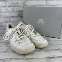 NIKE Air Force 1 Sneaker Shoes Low White US 7Y or US Women 8.5 #314192-117 - £20.64 GBP